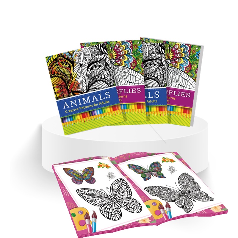 Dierenthema kleurboek voor kinderen