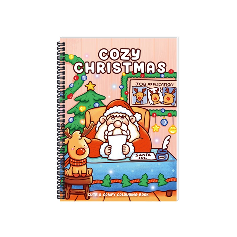 Kerst kinderen kleurboek